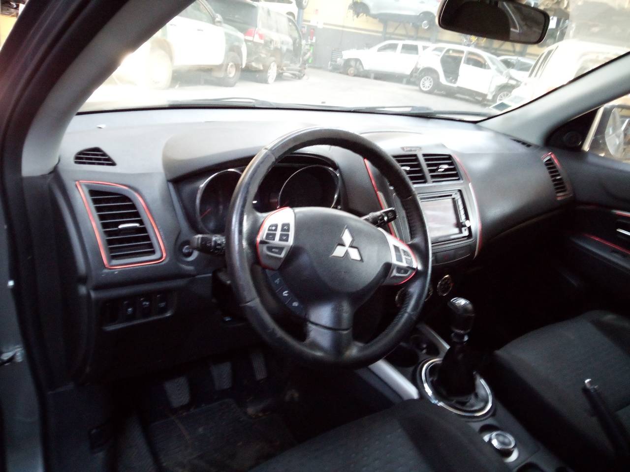 MITSUBISHI ASX 1 generation (2010-2020) Priekinių kairių durų spyna E2-B4-45-1 20961882