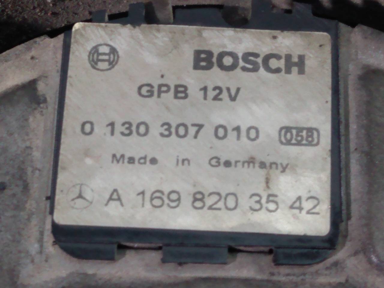 MERCEDES-BENZ A-Class W169 (2004-2012) Вентилятор диффузора 0130307009, A1695002593, P2-B8-18 18622301