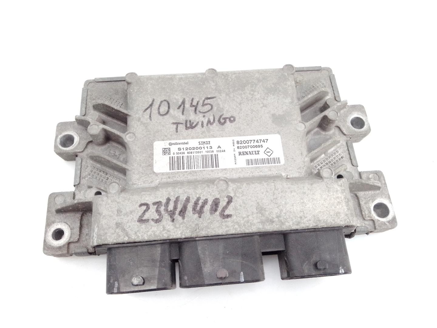 RENAULT Multipla 1 generation (1999-2010) Engine Control Unit ECU 8200774747, 8200700695, E2-A1-34-6 21797034