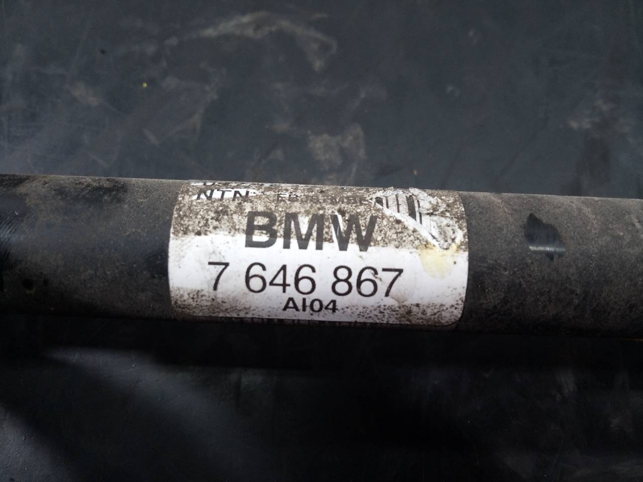 BMW 2 Series Active Tourer F45 (2014-2018) Galinis dešinys pusašis 7646867, P1-B6-18 23725065