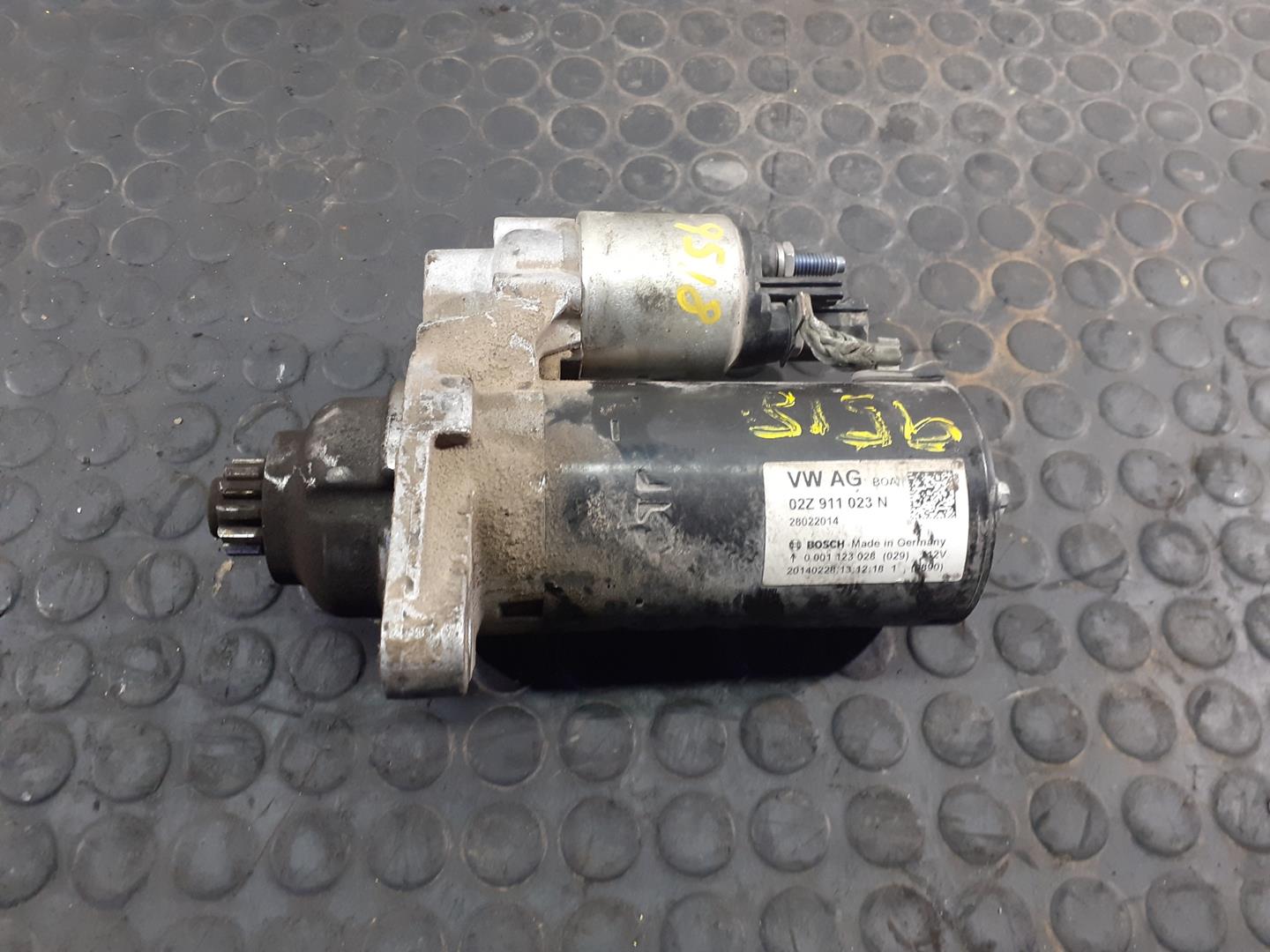 SEAT Toledo 4 generation (2012-2020) Starter auto 02Z911023N, 0001123028, P3-B8-10-2 18760826