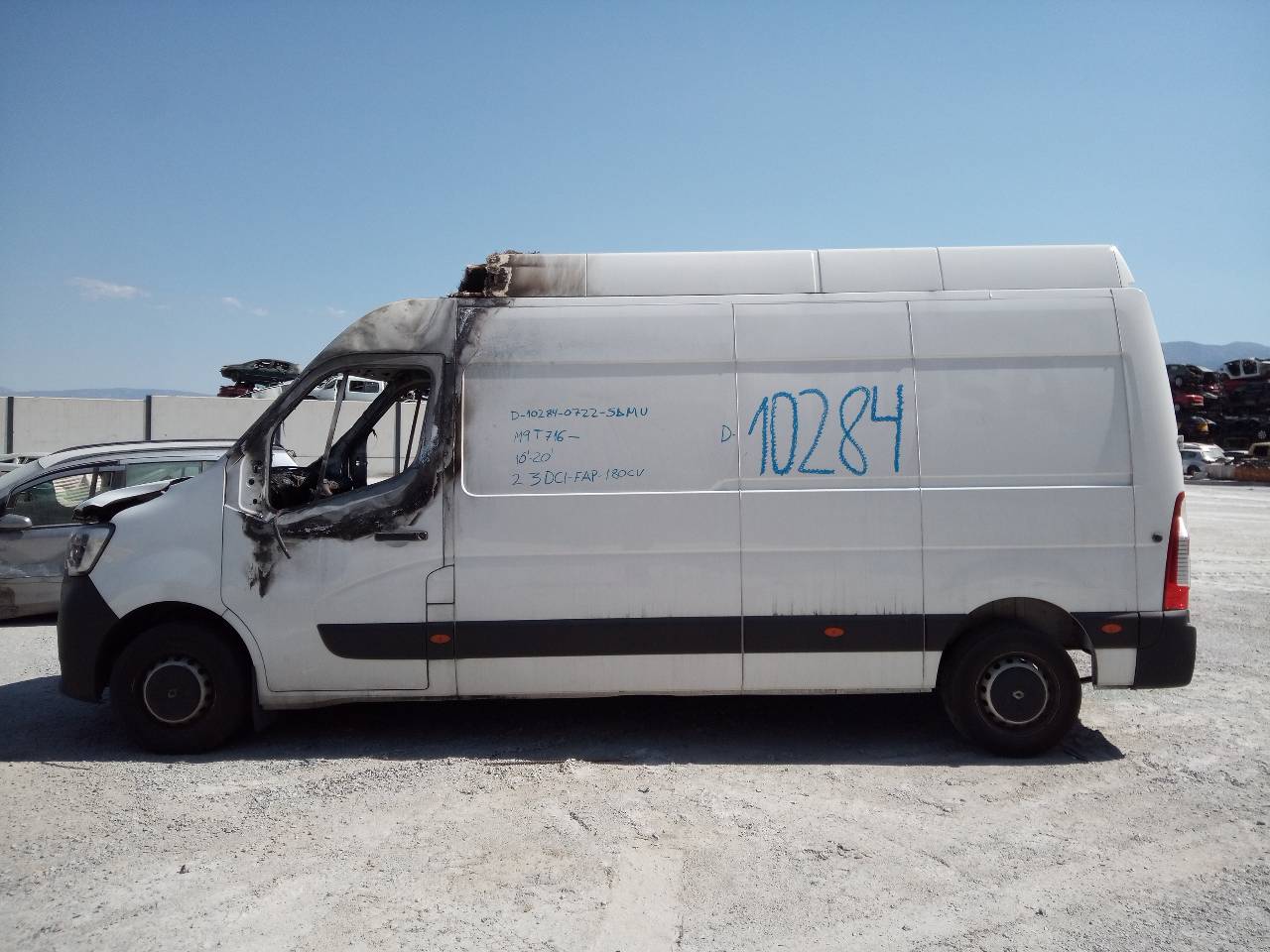 RENAULT Master 3 generation (2010-2023) Левая противотуманка переднего бампера 89208691,E2-A1-39-1 24047860