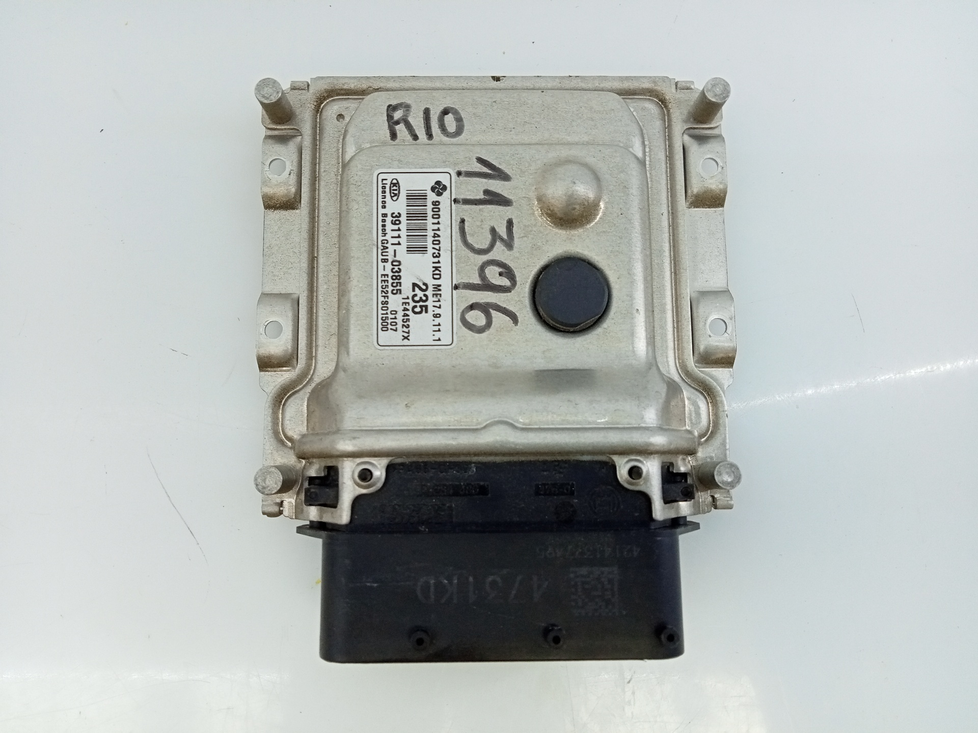 KIA Rio 3 generation (2011-2017) Engine Control Unit ECU 3911103855, E3-A3-29-2 24078784