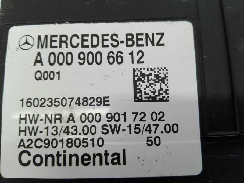 MERCEDES-BENZ C-Class W205/S205/C205 (2014-2023) Kiti valdymo blokai A0009006612, A2C90180510, E3-A1-5-3 18449183