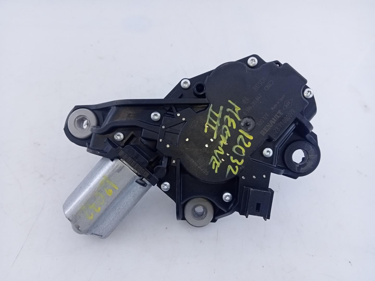 RENAULT Megane 3 generation (2008-2020) Tailgate  Window Wiper Motor 0390201847, 287100007R, E1-A1-48-2 23303222