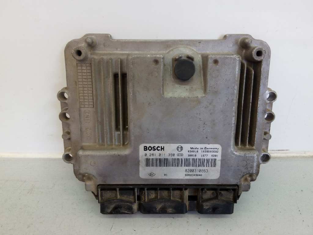 DODGE Scenic 2 generation (2003-2010) Engine Control Unit ECU 0281011390,8200310863,E2-A1-43-2 18549421