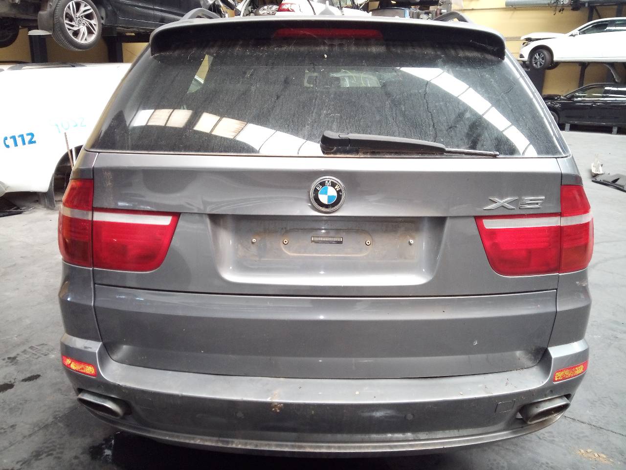 BMW X6 E71/E72 (2008-2012) Galinis kairys saugos diržas 606345601A, R1I07292B0X, E2-A1-10-7 18738811