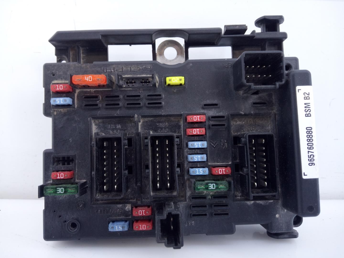 PEUGEOT 206 1 generation (1998-2009) Fuse Box 9657608880,E3-B2-26-1 21828998