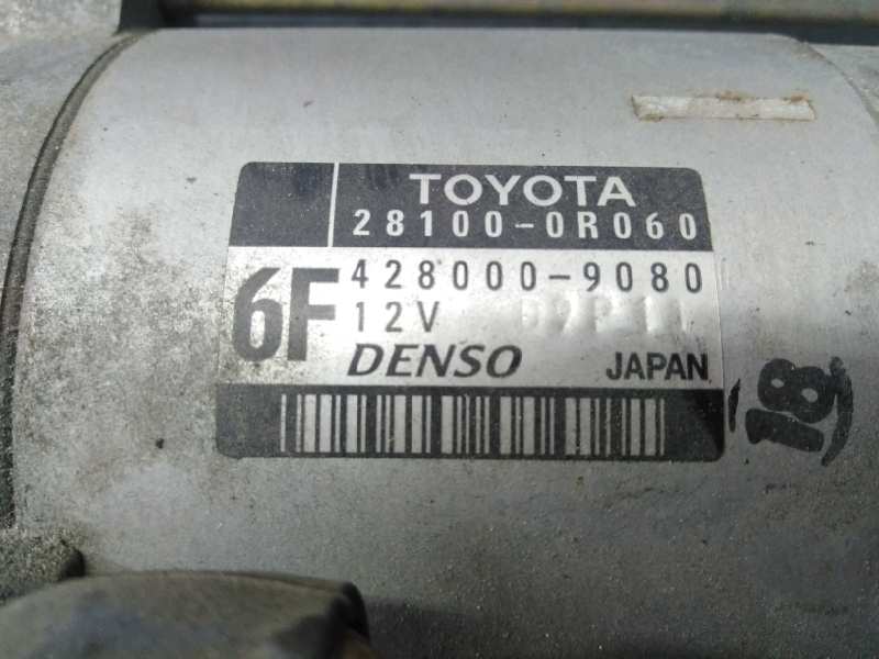 TOYOTA Auris 1 generation (2006-2012) Starter Motor 4280009080, 281000R060, P3-B7-13-3 24483805
