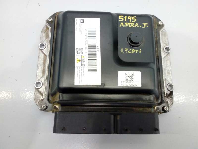 OPEL Astra J (2009-2020) Calculateur d'unité de commande du moteur 55575315,MB2758009553,E3-A5-23-1 18405134