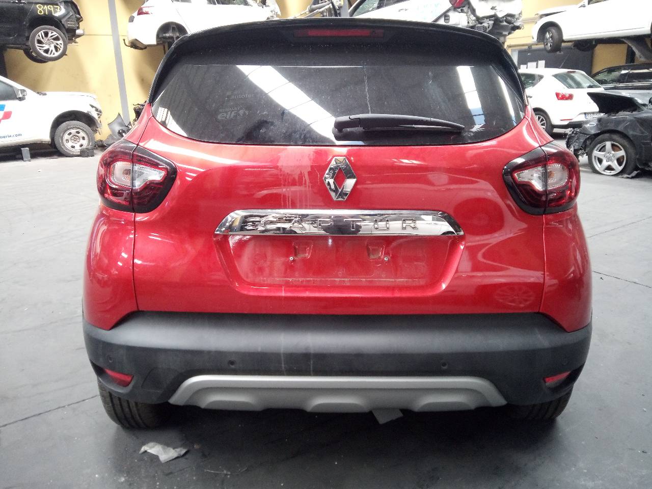 RENAULT Captur 1 generation (2013-2019) Galinių dešinių durų stiklo pakelėjas 19031060034,E1-A1-28-2 18737154