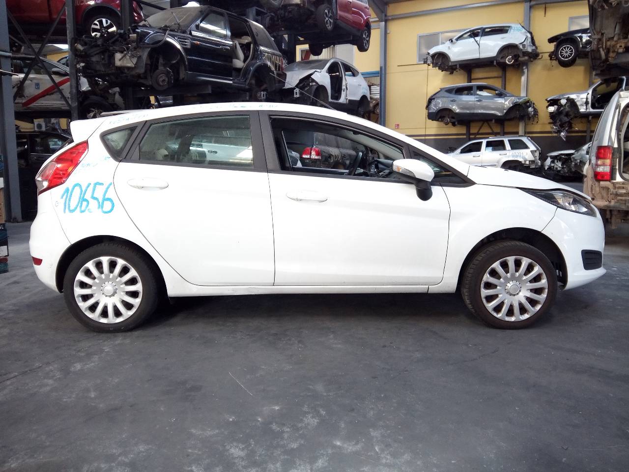 FORD Fiesta 5 generation (2001-2010) Priekinių dešinių durų spyna AM5AU21812BE,E2-B3-55-2 21799651