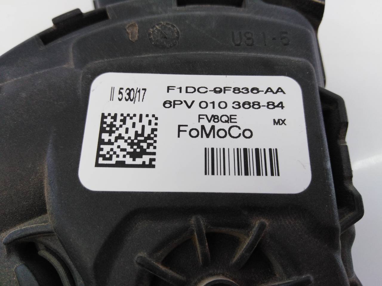 FORD Kuga 2 generation (2013-2020) Throttle Pedal F1DC9F836AA, 6PV01036884, E3-B3-44-2 18692983