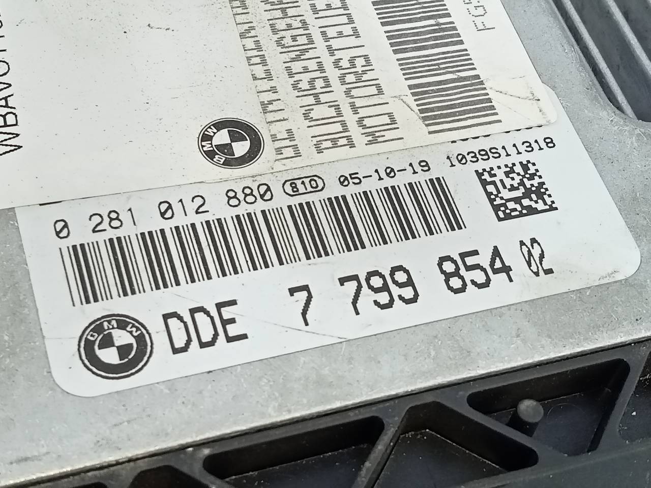 BMW 3 Series E90/E91/E92/E93 (2004-2013) Engine Control Unit ECU 779985402, E3-A2-24-3 24102997