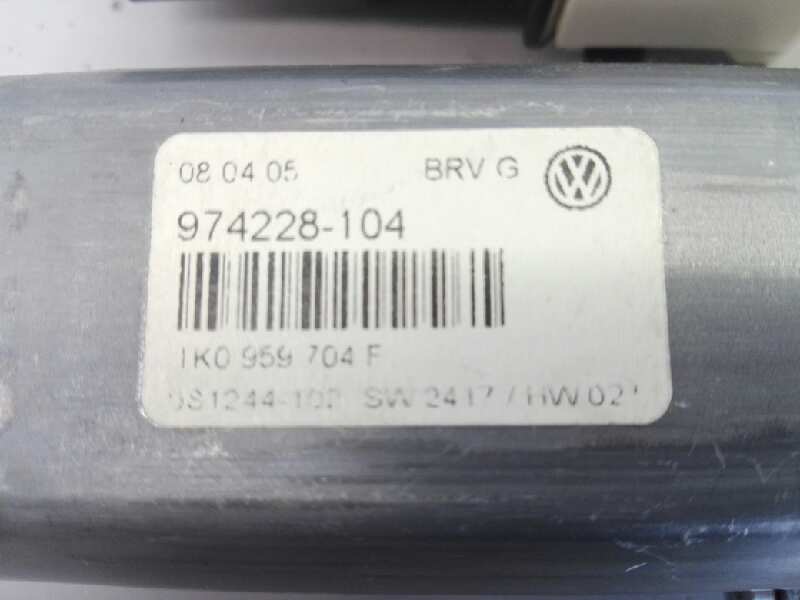 VOLKSWAGEN Passat B6 (2005-2010) Aizmugurējo labo durvju loga vadības motorīts 974228104,E1-B6-20-1 18421496