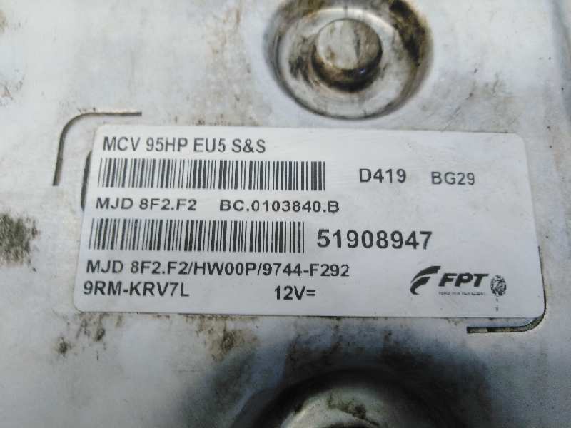 FIAT Fiorino 3 generation (2008-2023) Engine Control Unit ECU 51908947, E3-A4-36-1 18607971