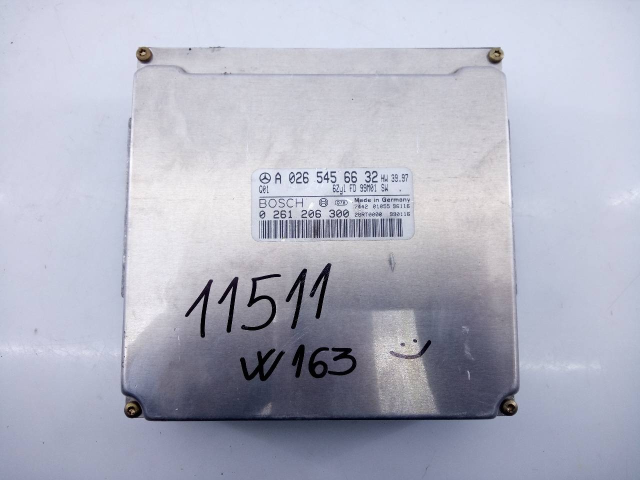 VAUXHALL M-Class W163 (1997-2005) Moottorin ohjausyksikkö ECU A0265456632,E3-A1-8-2 23297017