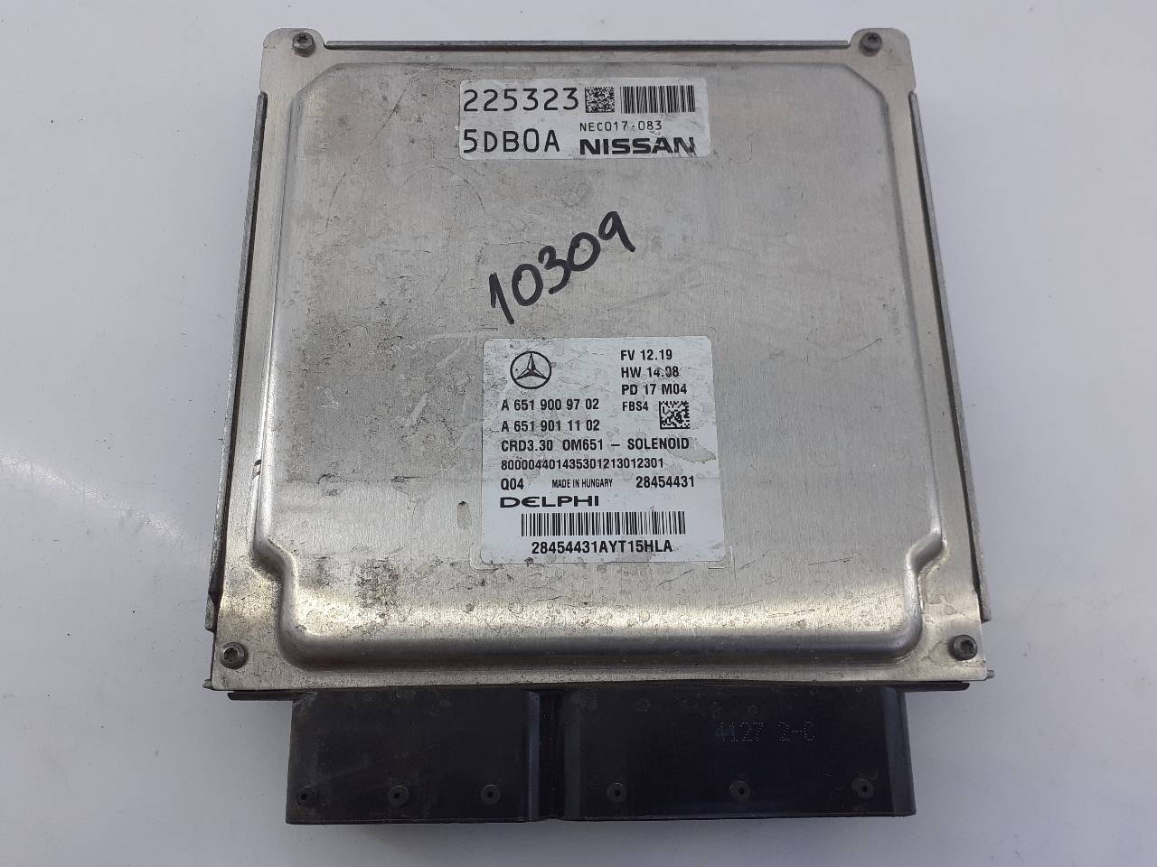 MERCEDES-BENZ Q30 1 generation (2016-2020) Μονάδα ελέγχου κινητήρα ECU A6519009702,A6519011102,E3-A1-4-3 20956710