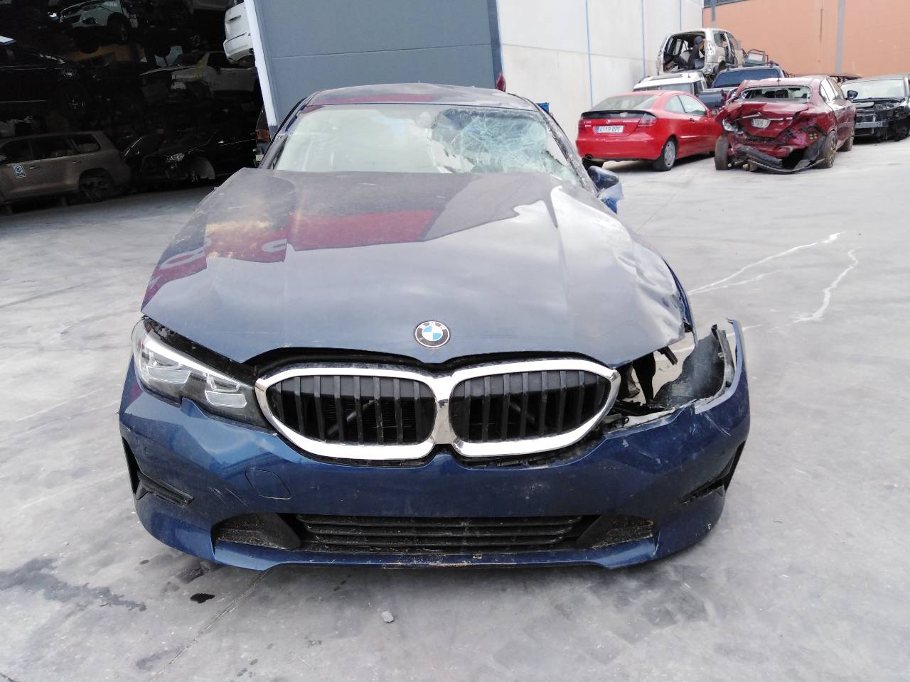 BMW 3 Series F30/F31 (2011-2020) Кнопка стеклоподъемника передней правой двери 24078444