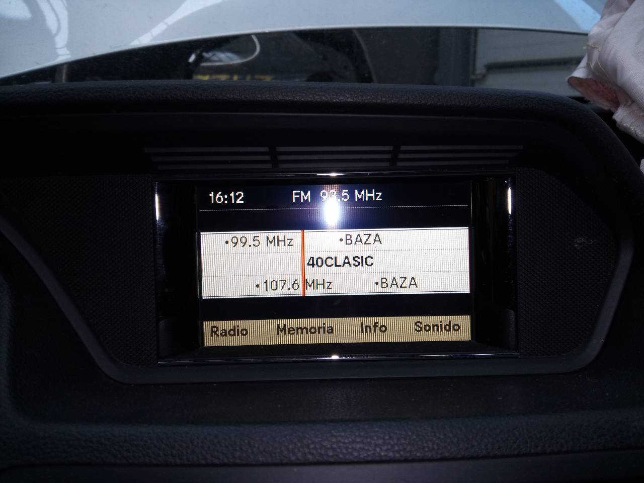 FIAT E-Class W212/S212/C207/A207 (2009-2016) Musikafspiller uden GPS A2129069900,A2128700089,E3-A1-8-2 21801443