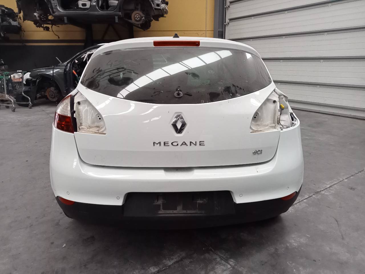 RENAULT Megane 3 generation (2008-2020) Bagāžas nodalījuma loga tīrītāja motorīts 0390201847, 287100007R, E1-A1-48-2 23303222