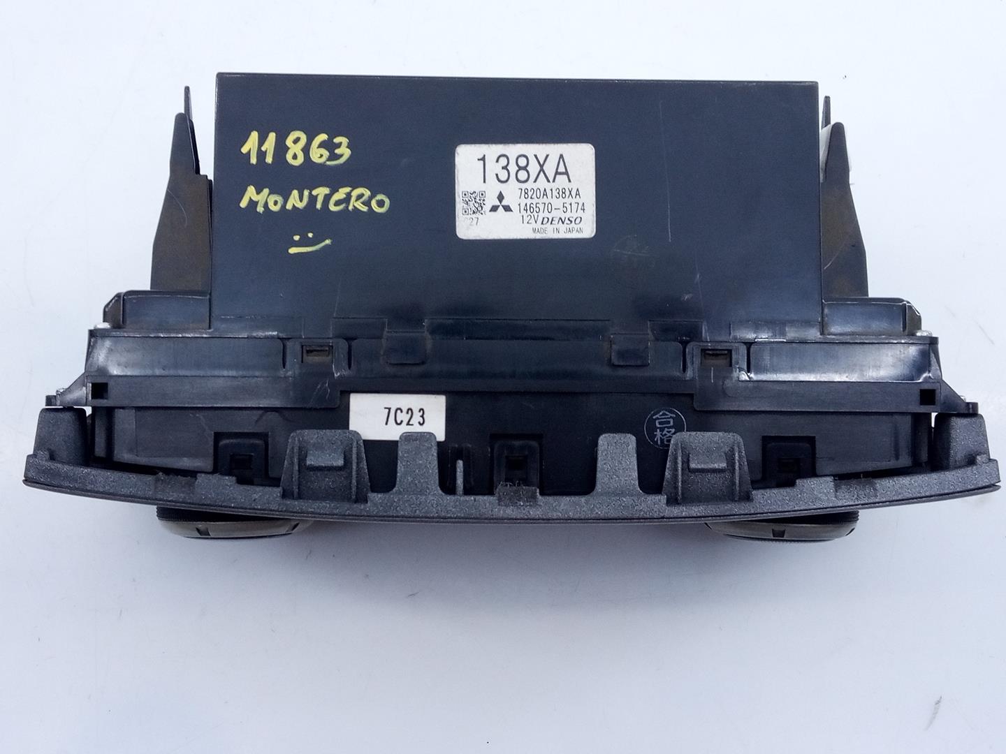 MITSUBISHI Pajero 4 generation (2006-2023) Unitate de control al climei 7820A138XA,E3-A2-19-3 23297181