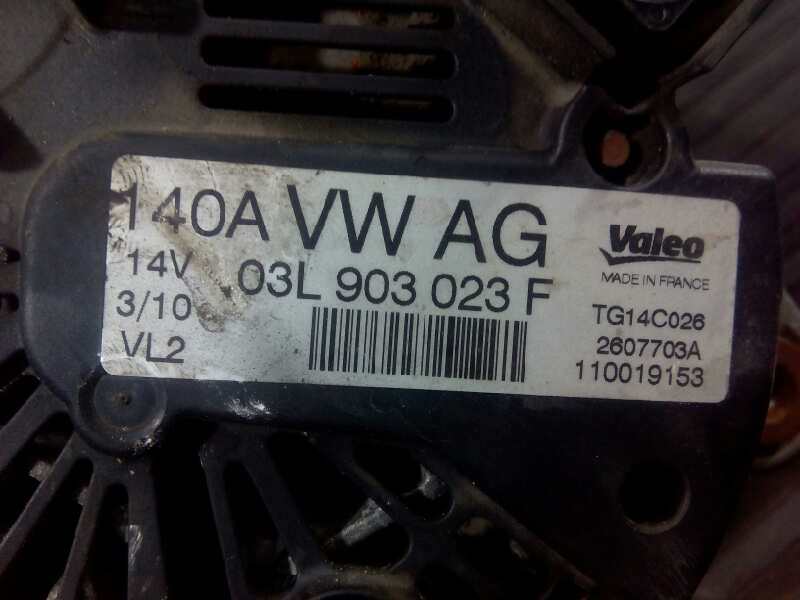 VOLKSWAGEN Tiguan 1 generation (2007-2017) Alternator 03L903023F,TG14C026,P3-B6-20-2 18376698