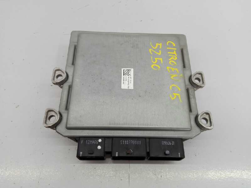 BMW C5 1 generation (2001-2008) Engine Control Unit ECU SW9663008280, E3-B2-25-2 18420583