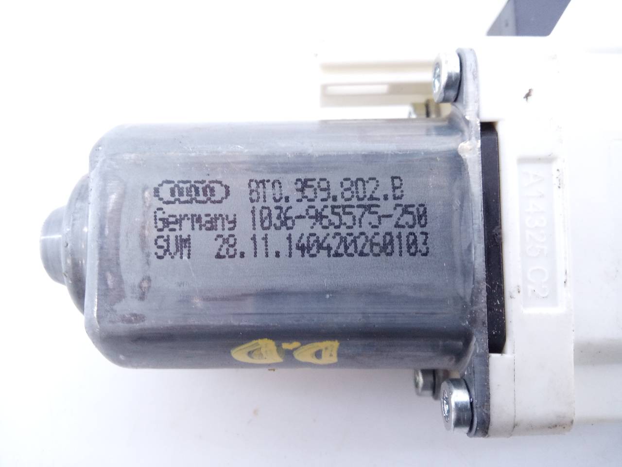 AUDI A5 Sportback 8T (2009-2011) Front Right Door Window Control Motor 8T0959802B,1036965575258,E1-A5-42-1 20964515