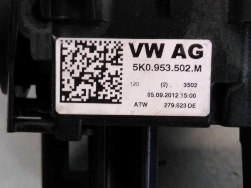 VOLKSWAGEN Tiguan 1 generation (2007-2017) Interrupteur de manette d'essuie-glace 5K0953502M, 5K0953501BH, E2-A1-19-7 18486866