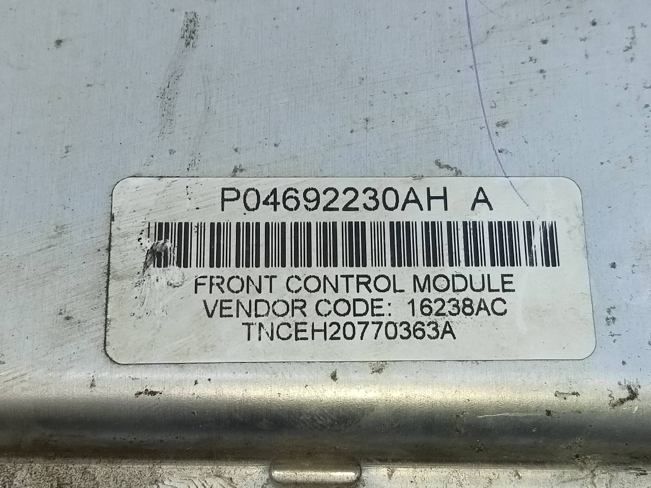 CHRYSLER 300C 1 generation (2005-2011) Unitate de control al cutiei de viteze P04692230AH+16238AC,E3-A5-35-1 26272880