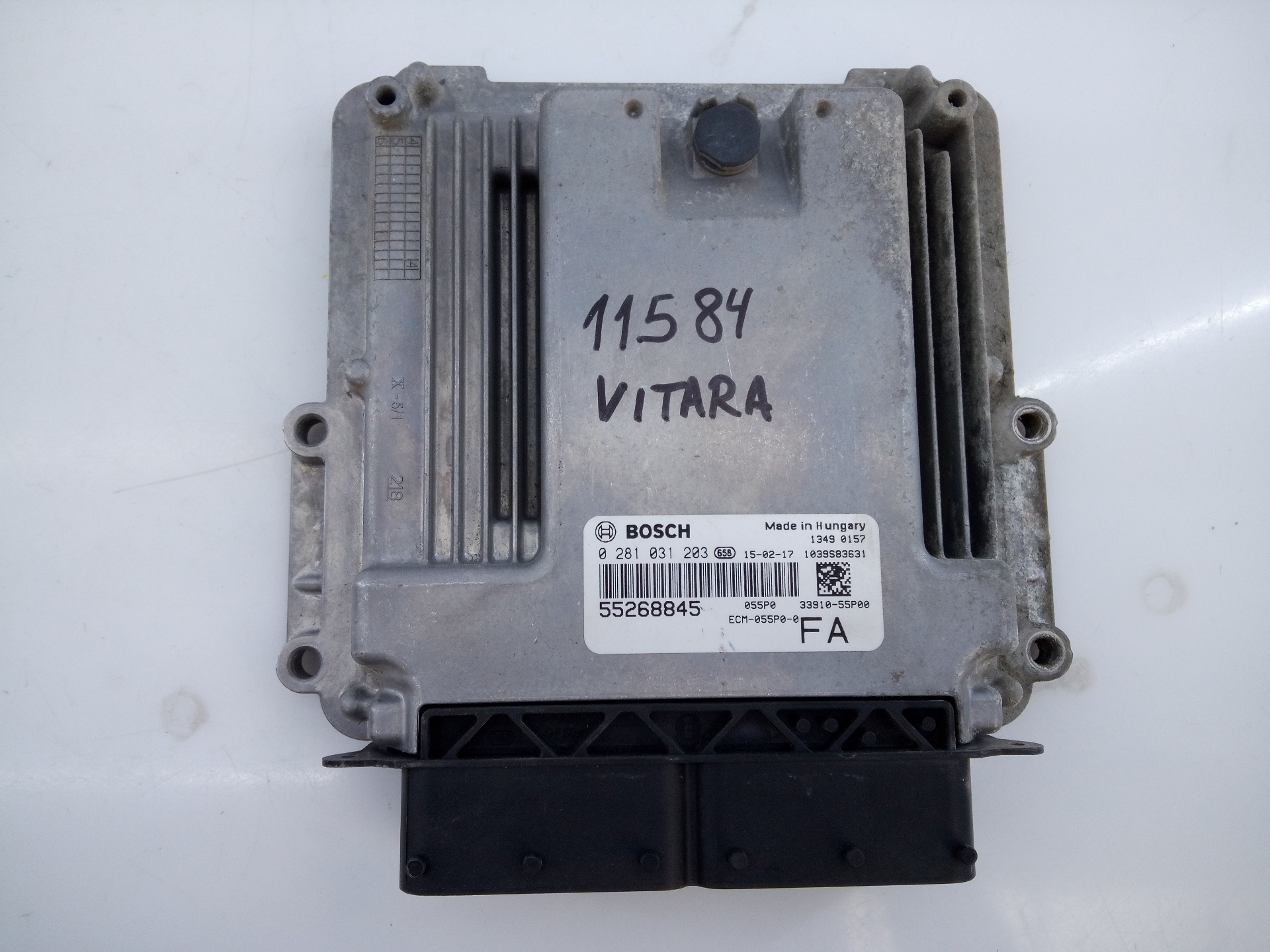 SSANGYONG Swift 4 generation (2010-2016) Engine Control Unit ECU 0281031203, E3-B4-19-2 21826475