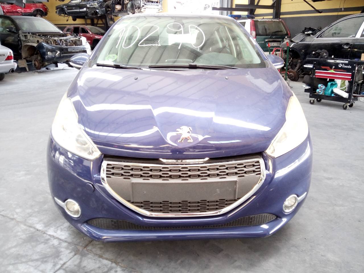 PEUGEOT 208 Peugeot 208 (2012-2015) Priekšējo kreiso durvju logu pacēlājs 9673153280,9674254280,E1-A4-12-1 21797649