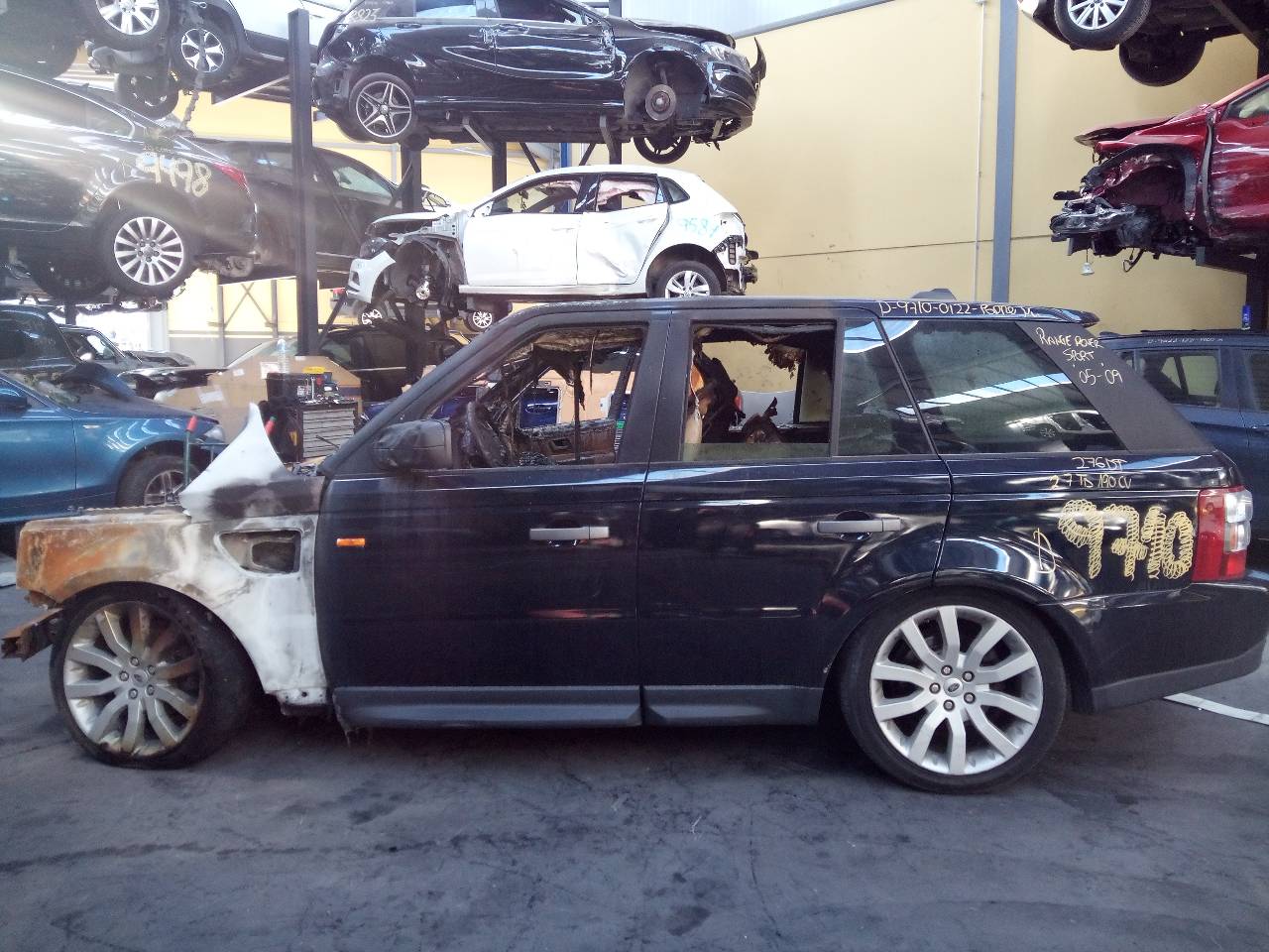 LAND ROVER Range Rover Sport 1 generation (2005-2013) Замок задней левой двери FQM000158, E1-B4-23-1 18764531