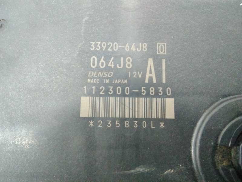 SUZUKI Swift 4 generation (2010-2016) Calculateur d'unité de commande du moteur 3392064J8, 1123005830, E3-B4-9-2 18549477