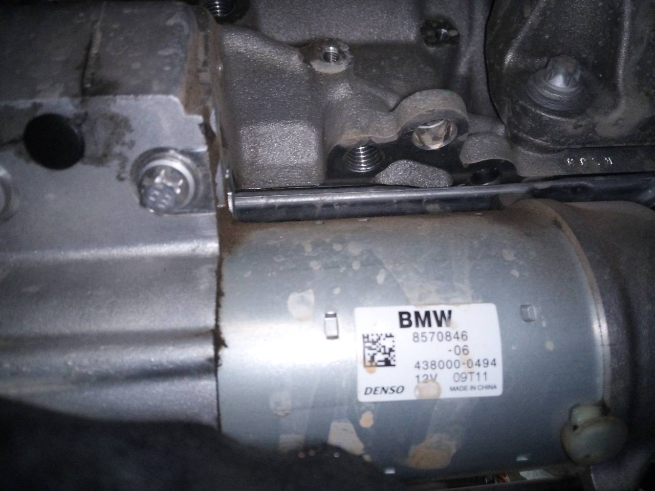 BMW 3 Series F30/F31 (2011-2020) Стартер 857084606, 4380000494 24516103