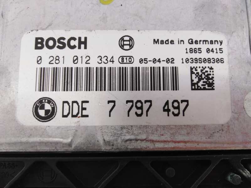 BMW 3 Series E90/E91/E92/E93 (2004-2013) Engine Control Unit ECU 7797497, 0281012334, E3-A2-24-2 18666226