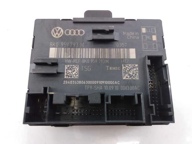 AUDI A5 8T (2007-2016) Front Left Door Control Unit 8K0959793M, E1-B6-48-1 18650073