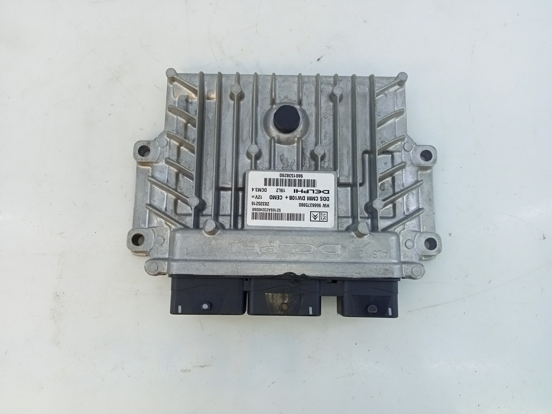 PEUGEOT 508 1 generation (2010-2020) Engine Control Unit ECU 9666375980, E3-B2-25-2 24092249