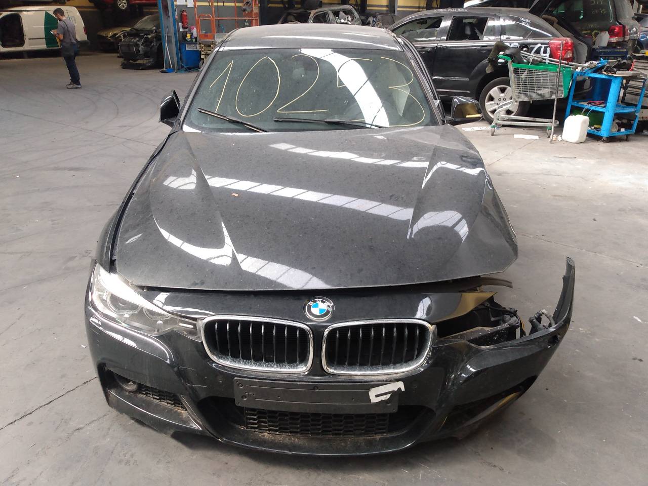 BMW 3 Series F30/F31 (2011-2020) Стеклоподъемник задней левой двери E1-A3-16-1 24048430