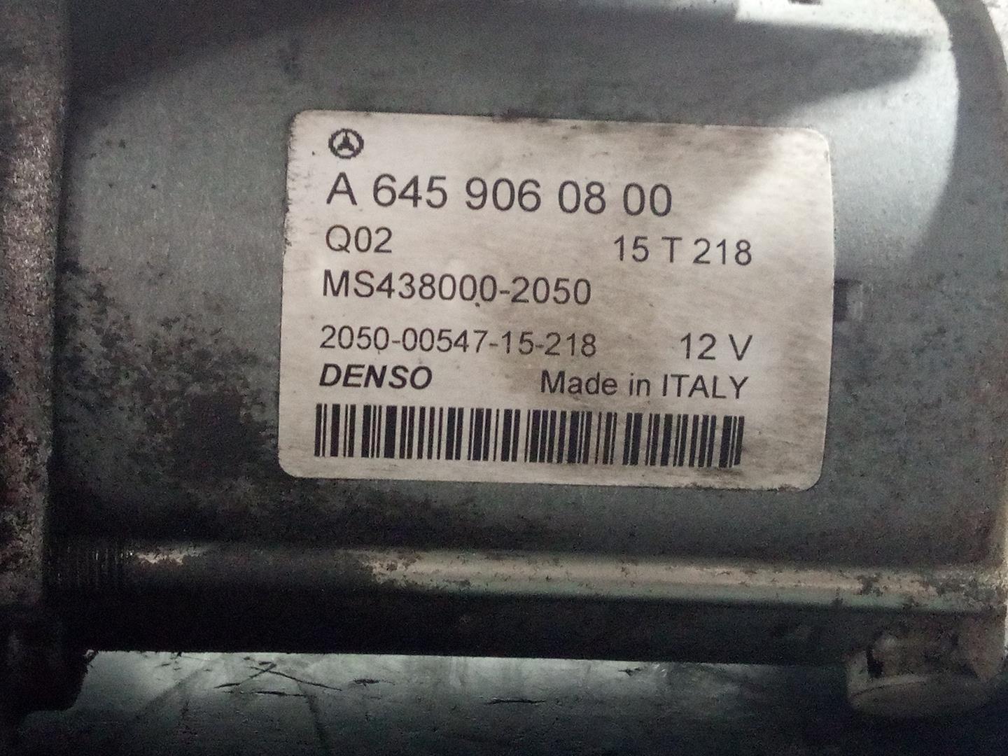 MERCEDES-BENZ GLA-Class X156 (2013-2020) Starter Motor A6459060800, P3-B8-13-3 21827727