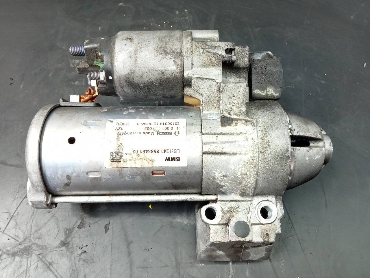 BMW 1 Series F20/F21 (2011-2020) Starter Motor 1241858345103,P3-B8-3-2 23279015