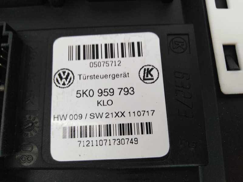 VOLKSWAGEN Caddy 4 generation (2015-2020) Vindusregulator foran venstre dør 5K0959793, 2K5959701, E1-B6-46-2 18555202