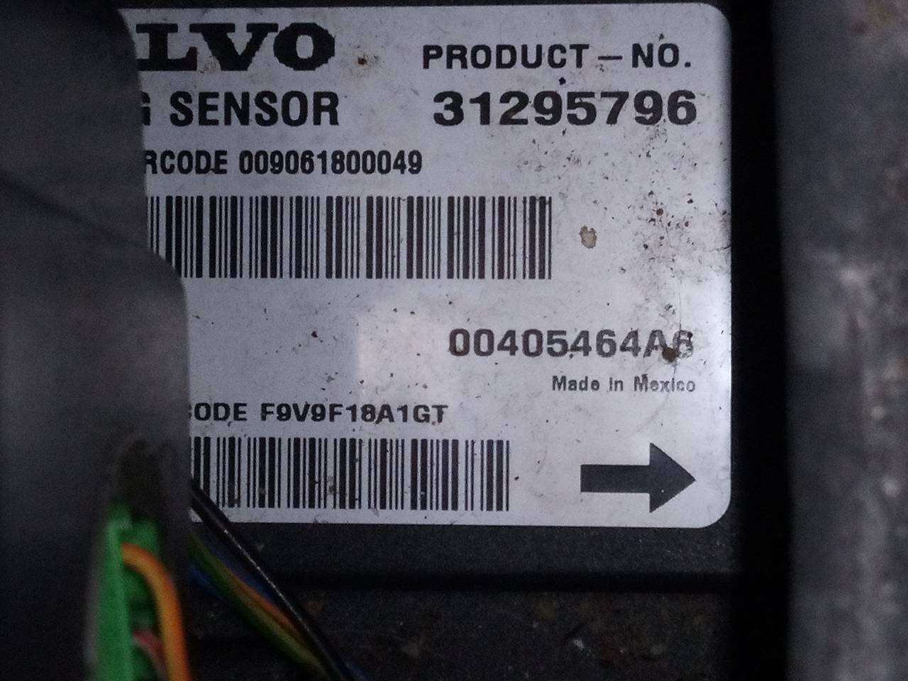 VOLVO C70 2 generation (2005-2013) SRS Control Unit 31295796 26272305