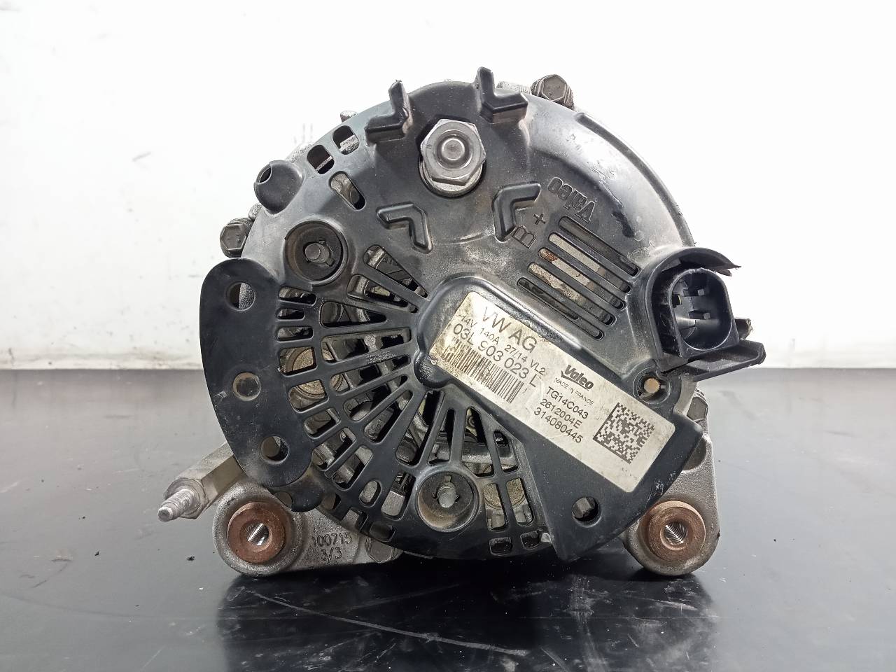 SEAT Leon 3 generation (2012-2020) Alternator 03L903023L,P3-A4-2-1 20959833