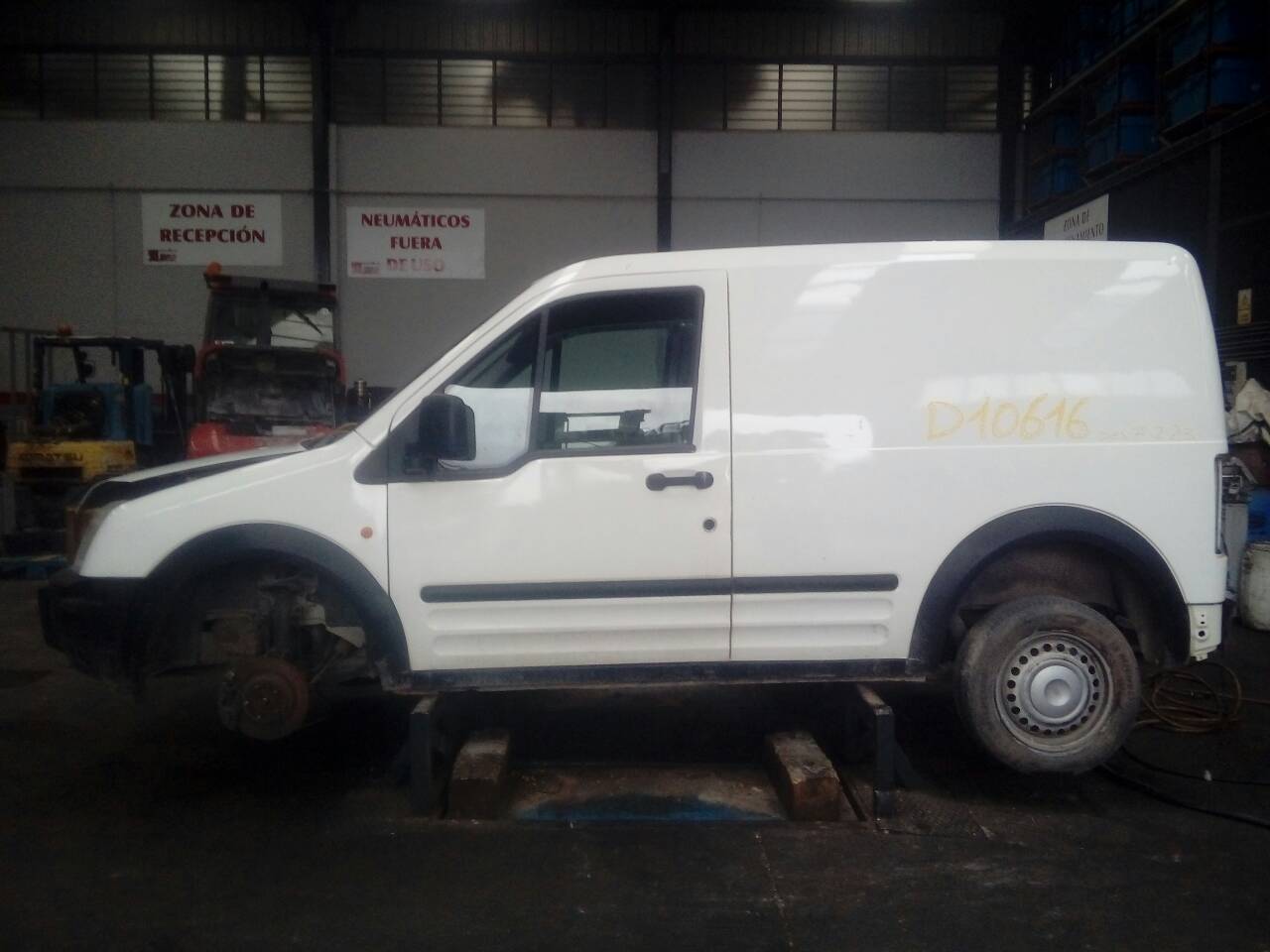 FORD Transit Connect 1 generation (2002-2024) Сонцезахисний козирок з лівого боку 20964093