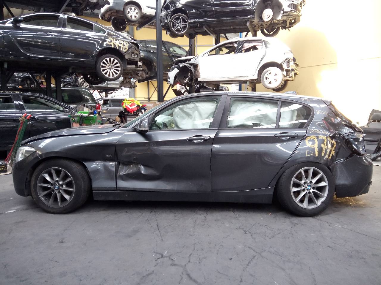 BMW 1 Series F20/F21 (2011-2020) Mecanism ștergător de parbriz față 726750302 18773089