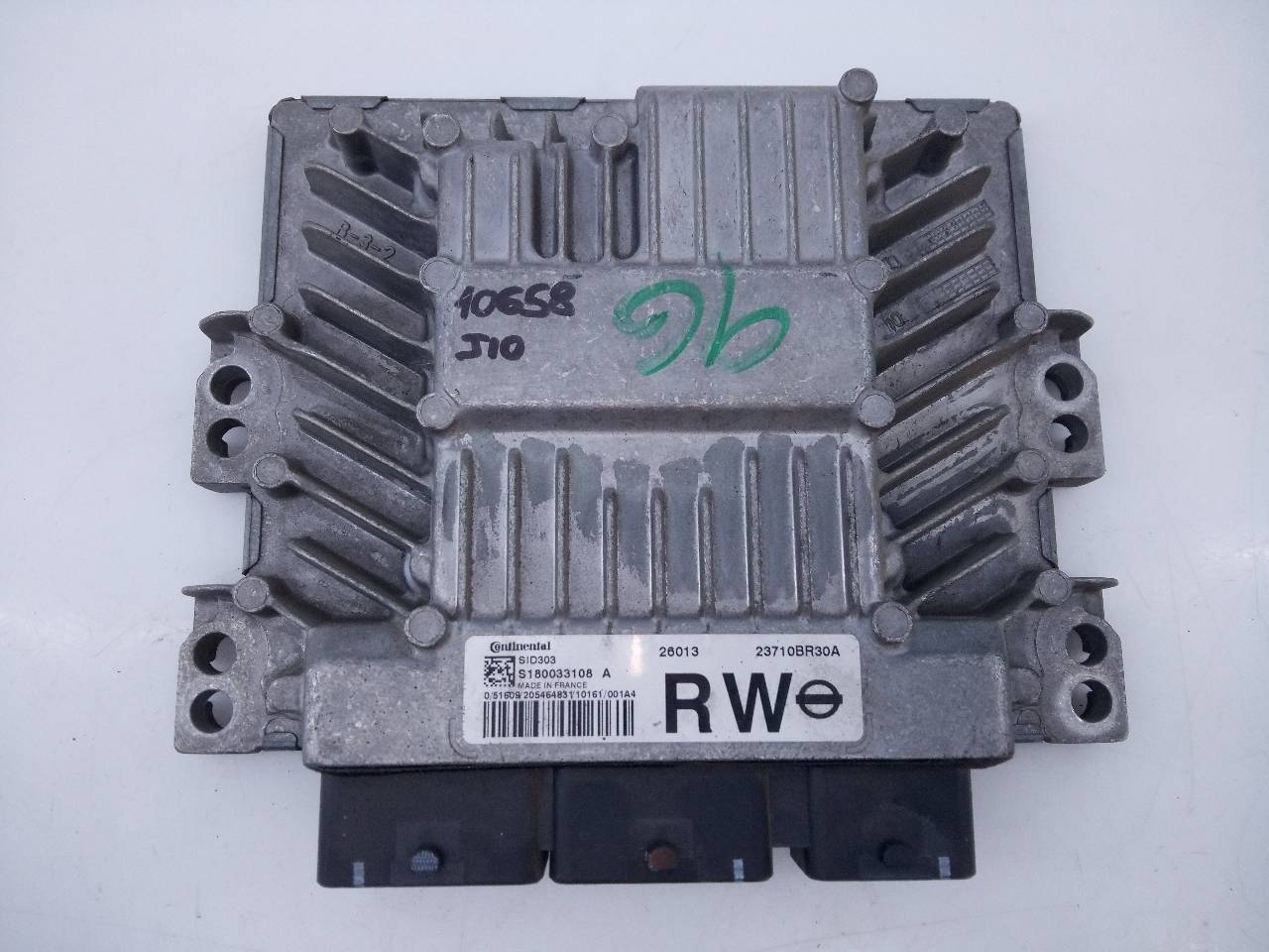 NISSAN Qashqai 1 generation (2007-2014) Variklio kompiuteris 23710BR30A,S180033108,E3-B4-31-2 20960860