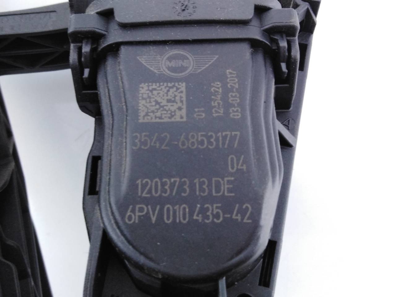 MINI Cooper R56 (2006-2015) Педаль газа 35426853177, 6PV01043542, E3-A2-48-4 18751999