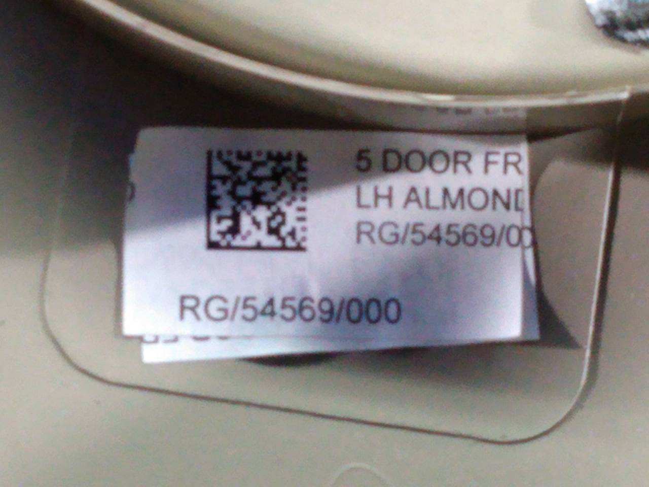 LAND ROVER Range Rover Evoque L538 (1 gen) (2011-2020) Priekinių kairių durų apmušimas P2-B3-22 18708761